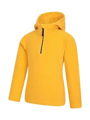 Mountain Warehouse Dark Yellow Kids Camber II Fleece Hoodie - Image 4 of 5