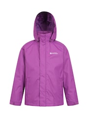 Mountain Warehouse Purple Kids Fell 3-In-1 Water Resistant Jacket - Image 5 of 7