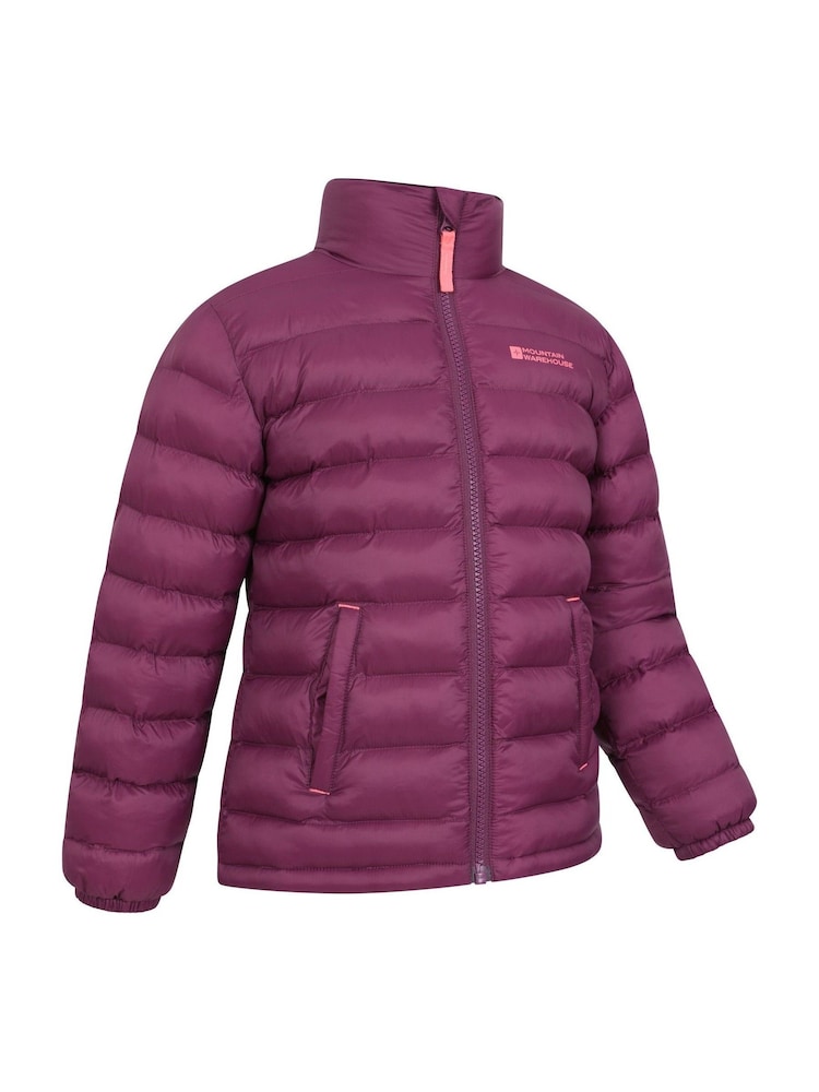 Mountain Warehouse Pink Kids Vista Water Resistant Padded Jacket - Image 2 of 5