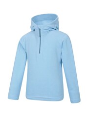 Azul cielo - Sudadera con capucha polar Camber II de Mountain Warehouse - Imagen 4 de 5