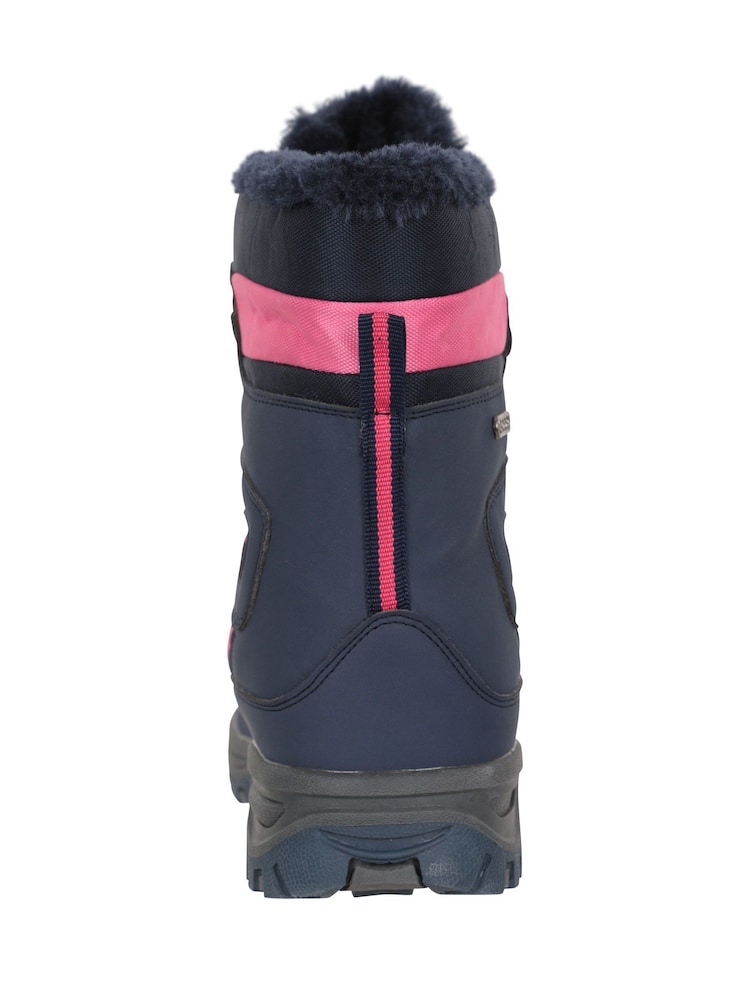 Mountain Warehouse Blue Kids Chill Waterproof Snowboots - Image 4 of 5