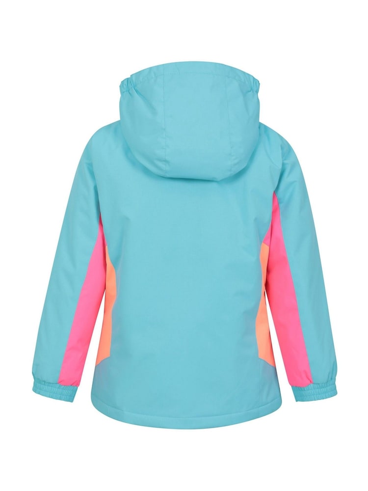 Mountain Warehouse Blue Kids Honey Fleece Lined Snow Ski Jacket - Image 2 of 6