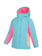 Mountain Warehouse Blue Kids Honey Fleece Lined Snow Ski Jacket - Image 4 of 6