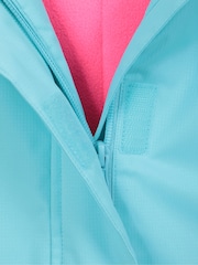 Mountain Warehouse Blue Kids Honey Fleece Lined Snow Ski Jacket - Image 5 of 6