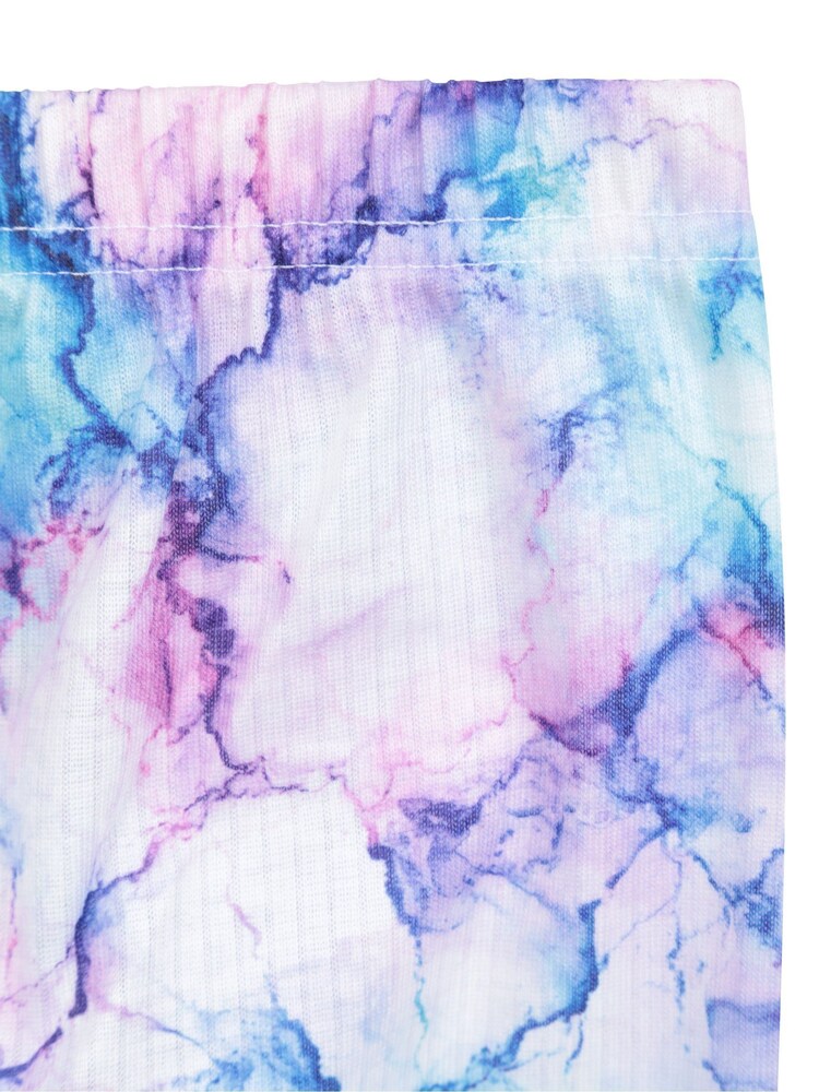 Mountain Warehouse Blue Kids Talus Printed Thermal Top And Joggers Set - Image 11 of 12