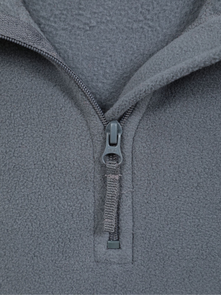 črna - Mountain Warehouse Otroška jopa Camber Fleece kapucar; jopa/pulover s kapuco 2 komplet - Slika 11 iz 11