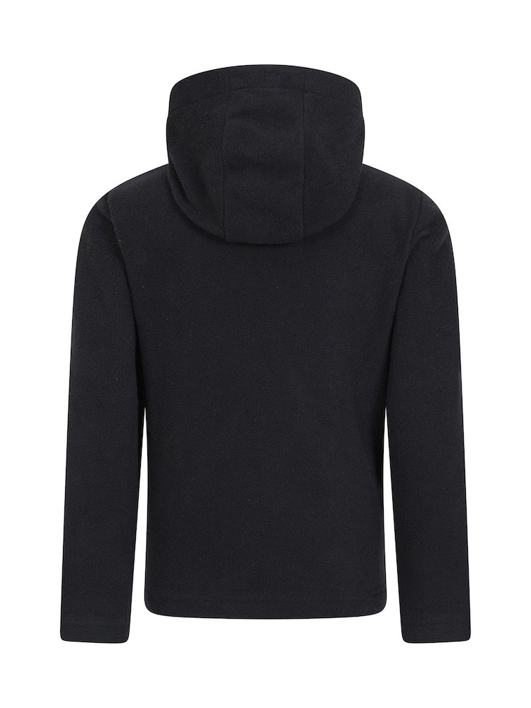 Mountain Warehouse Black Kids Camber Fleece Hoodies 2 Pack - Image 4 of 11