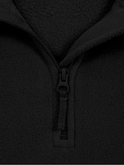 črna - Mountain Warehouse Otroška jopa Camber Fleece kapucar; jopa/pulover s kapuco 2 komplet - Slika 6 iz 11