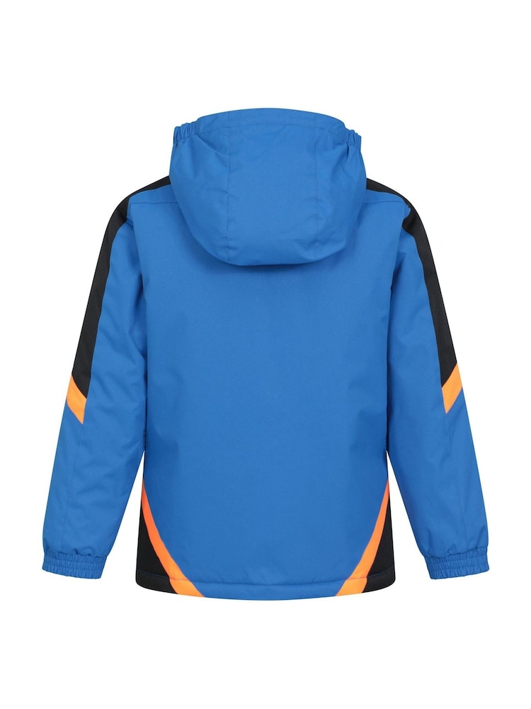 أزرق - Mountain Warehouse Kids Raptor Fleece Lined Snow Jacket - صورة 2 من 6
