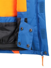أزرق - Mountain Warehouse Kids Raptor Fleece Lined Snow Jacket - صورة 5 من 6