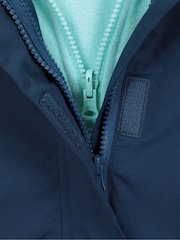 Mountain Warehouse Blue Lightning 3-in-1 Kids Waterproof Jacket - Image 7 of 7