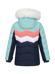 Mountain Warehouse Blue Kids Arctic Water Resistant Snow Ski Jacket - Image 3 of 6