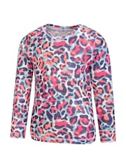 Mountain Warehouse Pink Kids Talus Printed Thermal Top And Joggers Set - Image 3 of 9