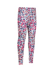 Mountain Warehouse Pink Kids Talus Printed Thermal Top And Joggers Set - Image 5 of 9