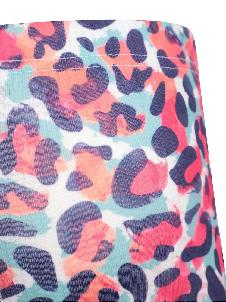 Mountain Warehouse Pink Kids Talus Printed Thermal Top And Joggers Set - Image 8 of 9