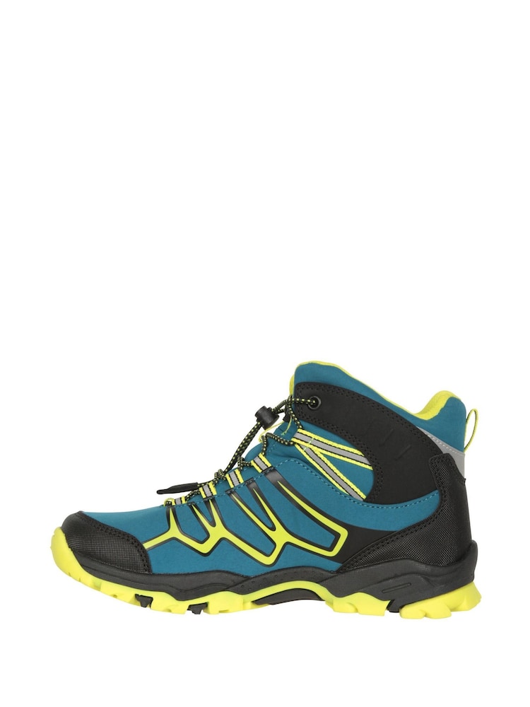 Mountain Warehouse Blue Kids Softshell Walking Boots - Image 2 of 8
