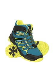 Mountain Warehouse Blue Kids Softshell Walking Boots - Image 3 of 8