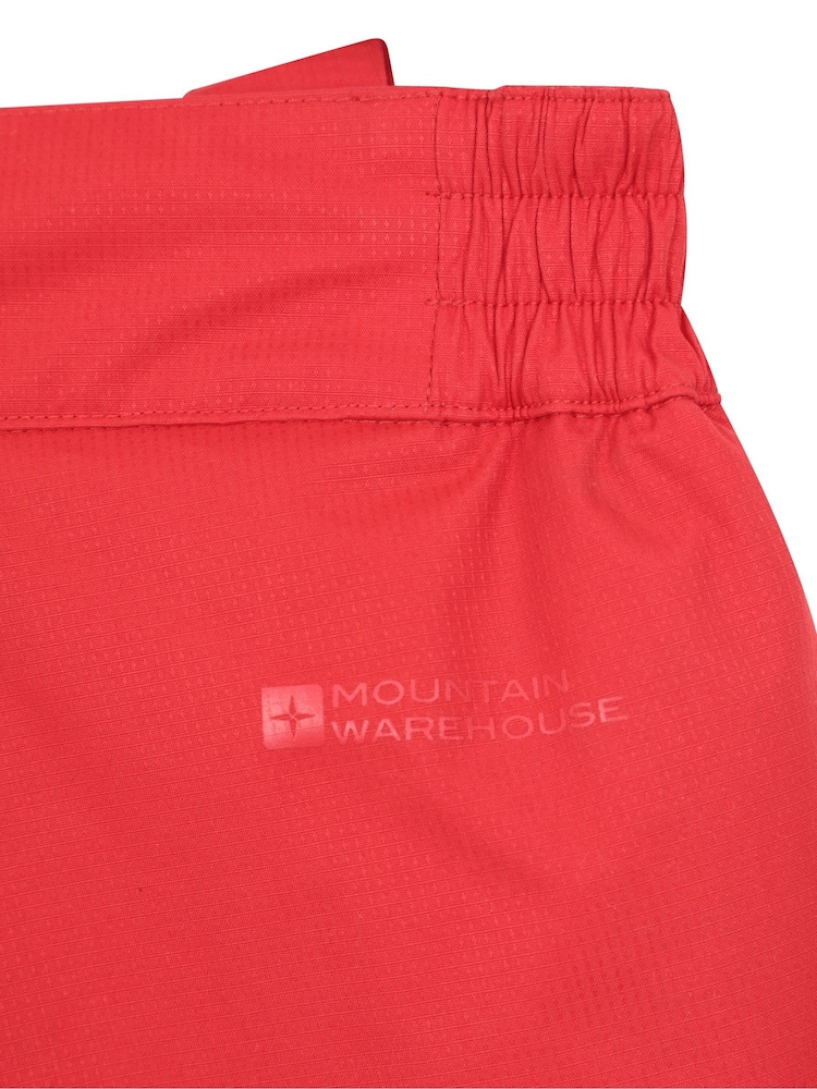 Rood - Mountain Warehouse Kids Raptor Snow Trousers - Image 5 of 7