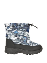 Mountain Warehouse Black Toddler Caribou Printed Adaptive Snow Boots - Image 1 of 6