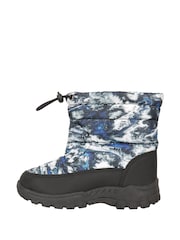 Mountain Warehouse Black Toddler Caribou Printed Adaptive Snow Boots - Image 2 of 6