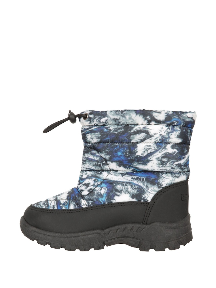 Mountain Warehouse Black Toddler Caribou Printed Adaptive Snow Boots - Image 2 of 6