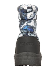 Mountain Warehouse Black Toddler Caribou Printed Adaptive Snow Boots - Image 4 of 6