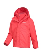 Mountain Warehouse Red Kids Fell 3-In-1 Water Resistant Jacket - Image 5 of 7