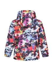 Mountain Warehouse White Kids Mogal Printed Fleece Lined Snow Ski Jacket - Image 2 of 6