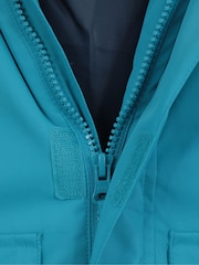 Mountain Warehouse Green Ground Kids Ranger Plain Water Resistant Jacket - Image 5 of 5