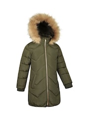 Mountain Warehouse Green Kids Galaxy Water-Resistant Long Padded Jacket - Image 2 of 5