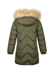 Mountain Warehouse Green Kids Galaxy Water-Resistant Long Padded Jacket - Image 3 of 5