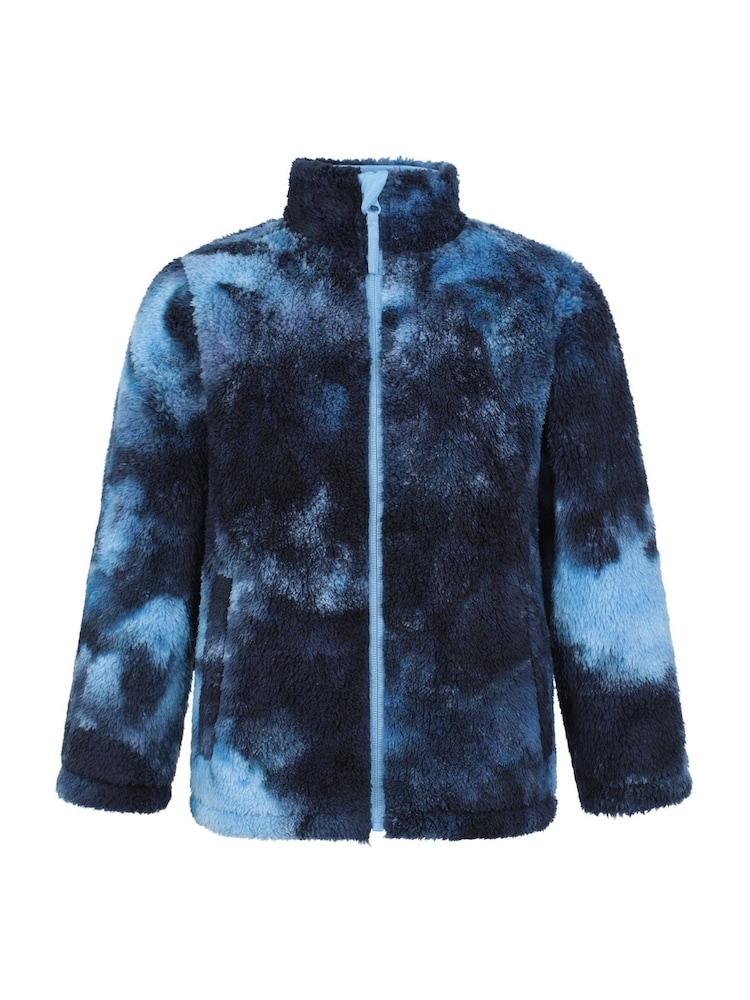 Mountain Warehouse Blue Kids Rainbow Cosy Full Zip Fleece - Image 1 of 5 Mountain Warehouse Blue Kids Rainbow Cosy Full Zip Fleece - Image 1 of 5