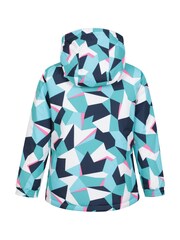 Mountain Warehouse Blue Kids Fleece Lined Printed Snow Ski Jacket And Trousers Set - Image 4 of 12