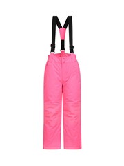 Mountain Warehouse Blue Kids Fleece Lined Printed Snow Ski Jacket And Trousers Set - Image 7 of 12