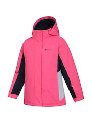 Mountain Warehouse Pink Kids Honey Fleece Lined Snow Ski Jacket - Image 4 of 6