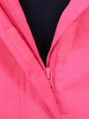 Mountain Warehouse Pink Kids Honey Fleece Lined Snow Ski Jacket - Image 5 of 6
