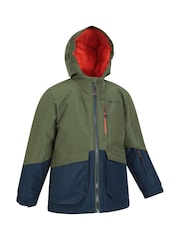 Mountain Warehouse Green Cosmos Kids Water-resistant Ski Jacket - Image 3 of 7