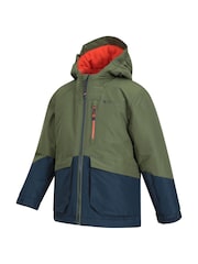 Mountain Warehouse Green Cosmos Kids Water-resistant Ski Jacket - Image 4 of 7