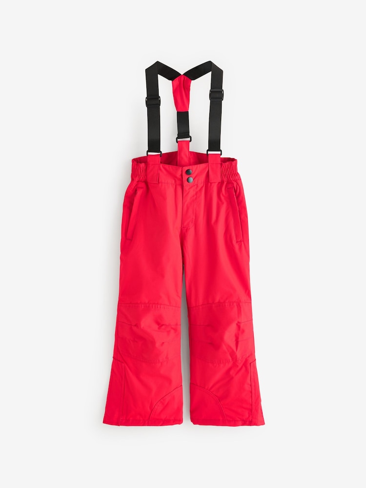 Mountain Warehouse Black Kids Fleece Lined Snow Ski Jacket And Trousers Set - Image 3 of 3
