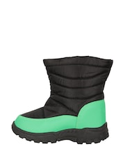 Mountain Warehouse Green Caribou Toddler Sherpa Lined Adaptive Snow Boots - Image 2 of 6