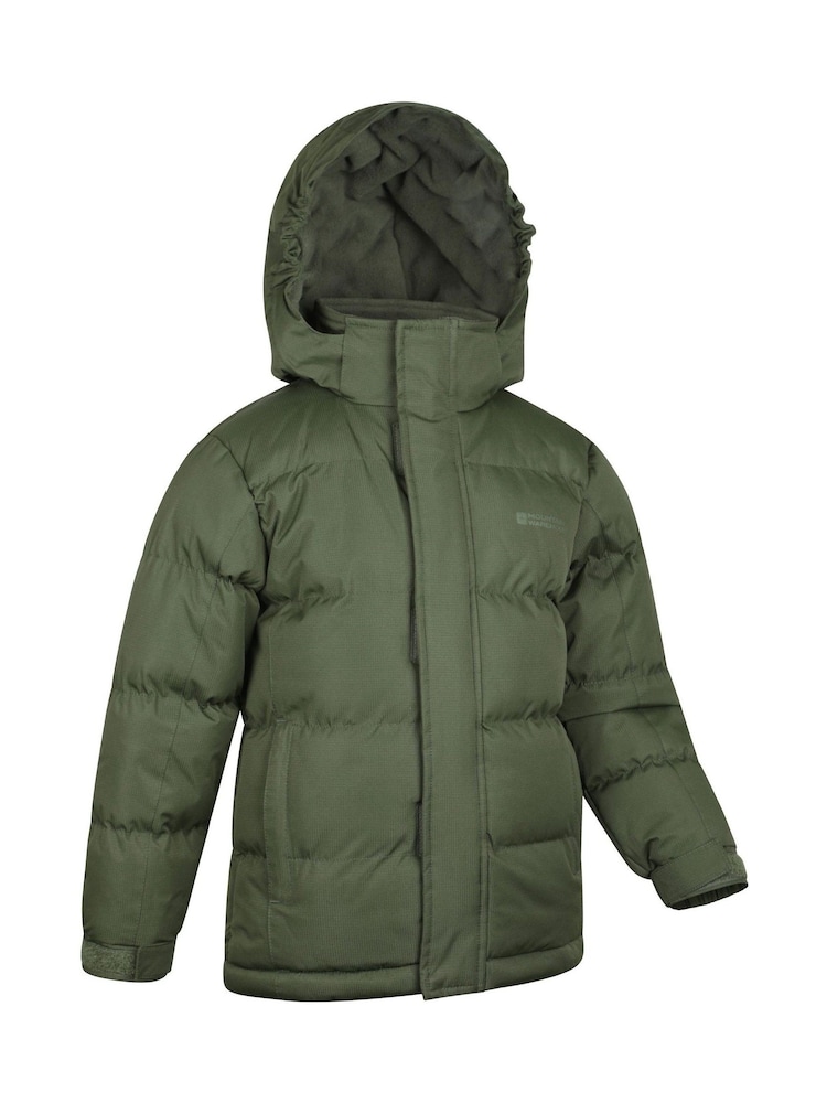 Grün - Mountain Warehouse Kids Snow Ii Wasserabweisende gefütterte Jacke - Bild 2 von 5 Grün - Mountain Warehouse Kids Snow Ii Wasserabweisende gefütterte Jacke - Bild 2 von 5