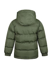 Mountain Warehouse Green Kids Snow II Water Resistant Padded Jacket - Image 3 of 5
