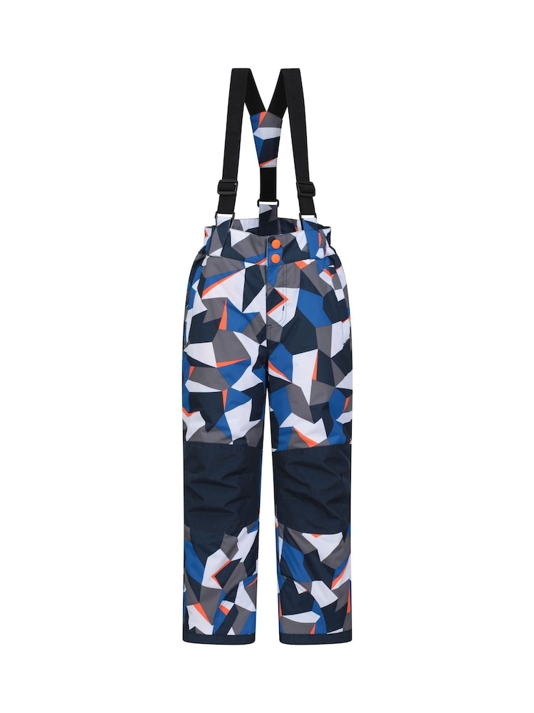 Mountain Warehouse Mid Blue Kids Raptor Snow Trousers - Image 1 of 7