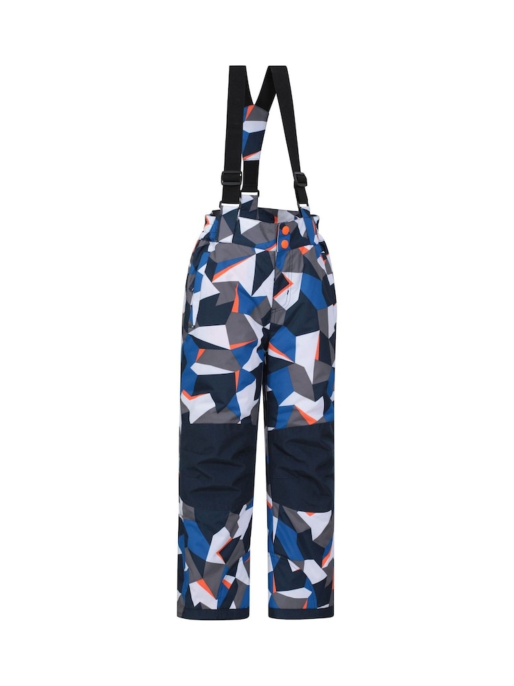 Mountain Warehouse Mid Blue Kids Raptor Snow Trousers - Image 2 of 7