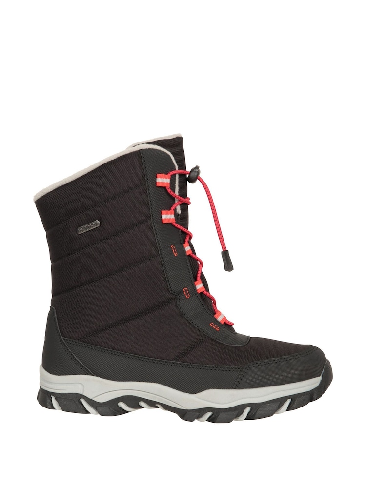 Mountain Warehouse Black Ohio Youth Adaptive Snow Boots - Image 1 of 7 Mountain Warehouse Black Ohio Youth Adaptive Snow Boots - Image 1 of 7