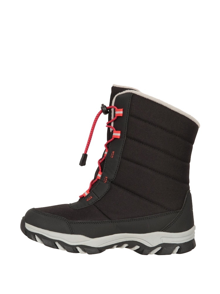 Mountain Warehouse Black Ohio Youth Adaptive Snow Boots - Image 2 of 7