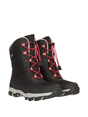 Mountain Warehouse Black Ohio Youth Adaptive Snow Boots - Image 3 of 7