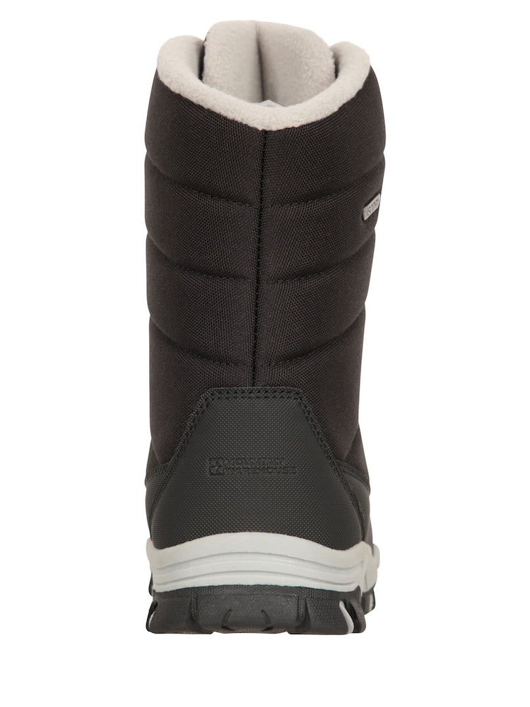 Mountain Warehouse Black Ohio Youth Adaptive Snow Boots - Image 7 of 7