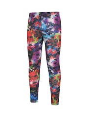 Mountain Warehouse Red Kids Talus Printed Thermal Top And Joggers Set - Image 10 of 12