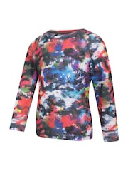 Mountain Warehouse Red Kids Talus Printed Thermal Top And Joggers Set - Image 5 of 12